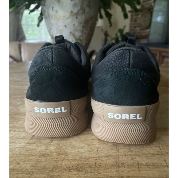 Sorel Kinetic Breakthru Venture Sneakers Black Canvas/Suede 8.5 US / 39.5 EU - Picture 3 of 7